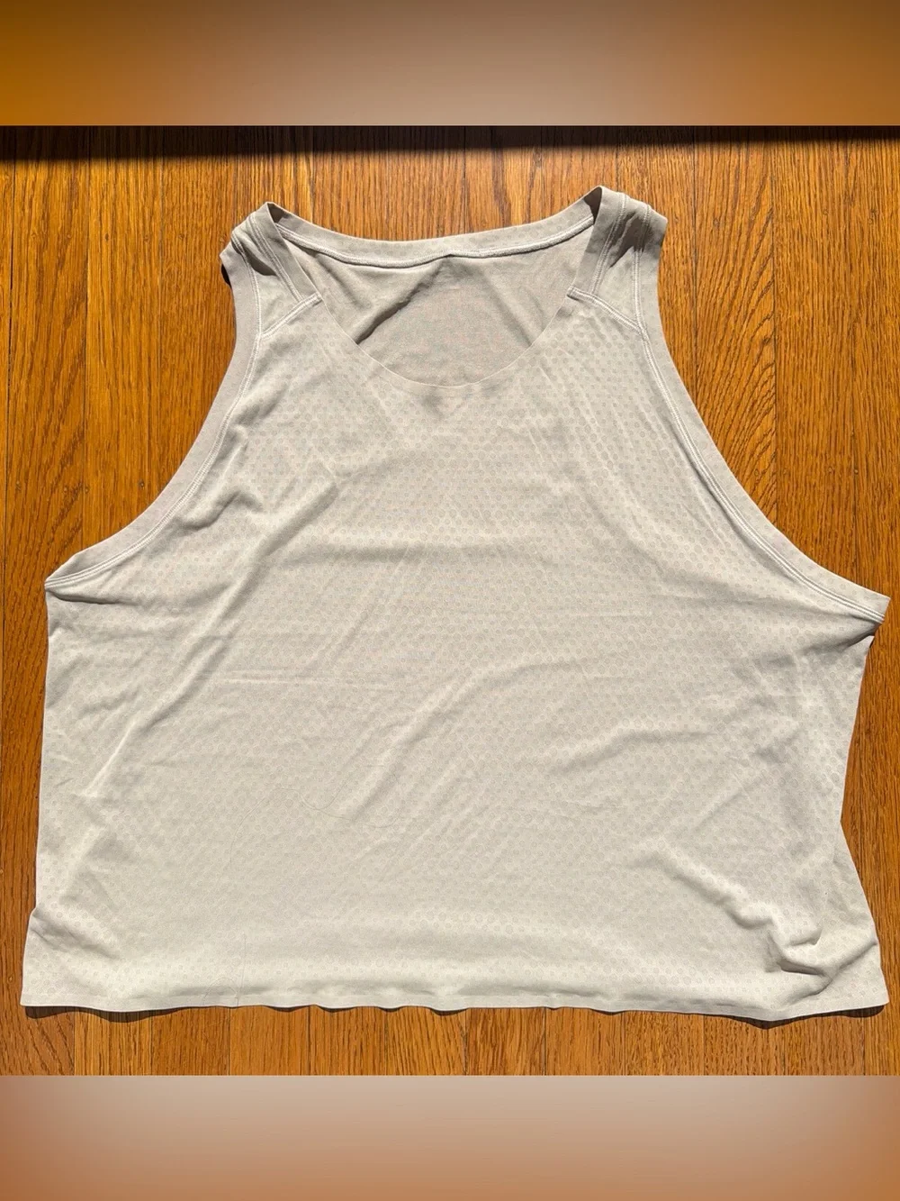 Like New - Lululemon Fast and Free Race Length Tank Top in Mojave Tan (12)
